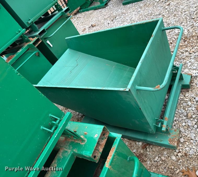 image for item OJ9273 (12) forklift dumpsters