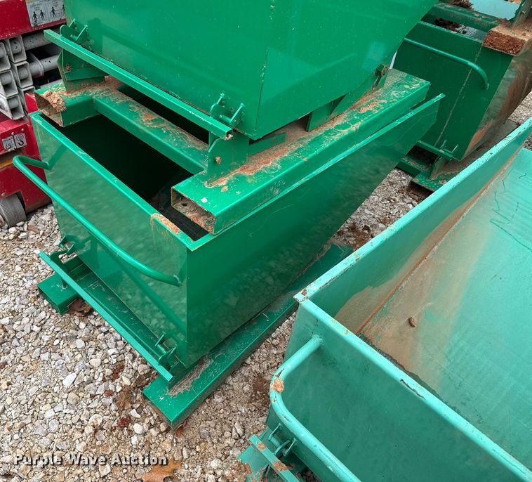 image for item OJ9273 (12) forklift dumpsters