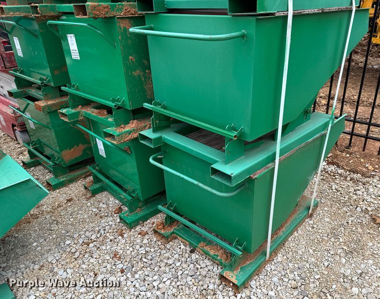 image for item OJ9273 (12) forklift dumpsters