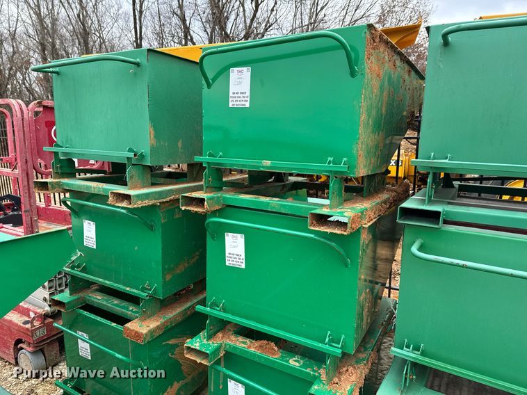 image for item OJ9273 (12) forklift dumpsters