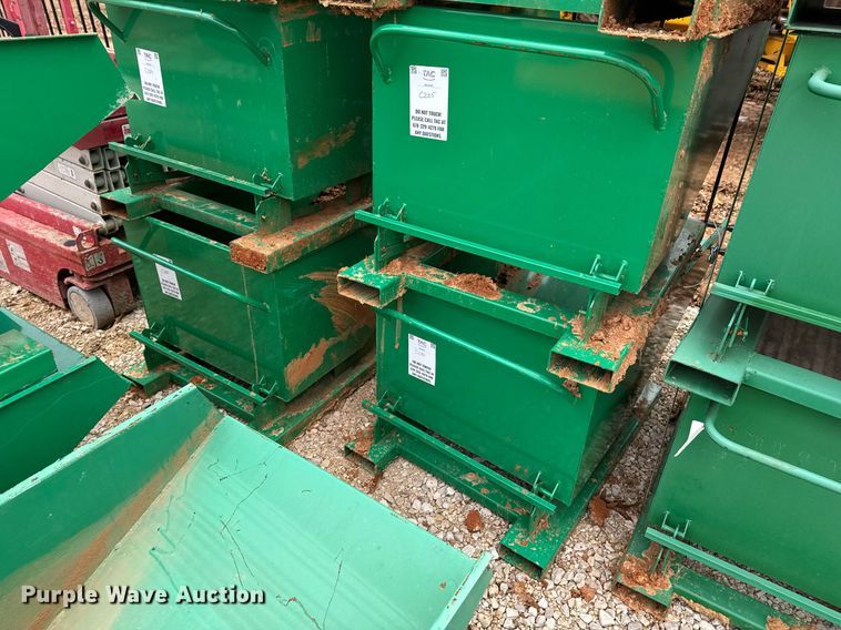 image for item OJ9273 (12) forklift dumpsters