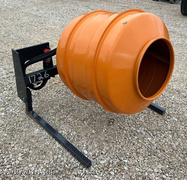 image for item OJ9282 2024 Land Honor CRM-11-65V skid steer concrete mixer