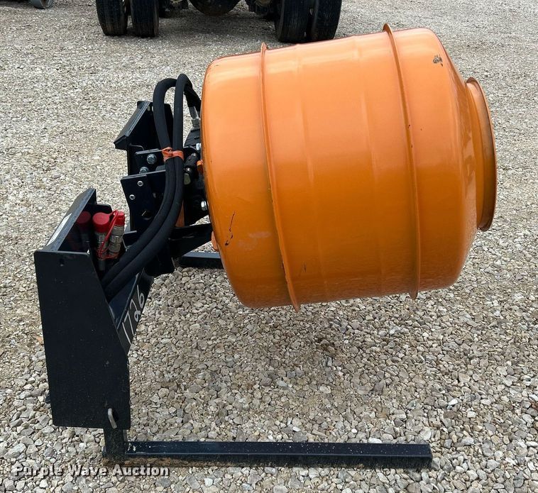 image for item OJ9282 2024 Land Honor CRM-11-65V skid steer concrete mixer