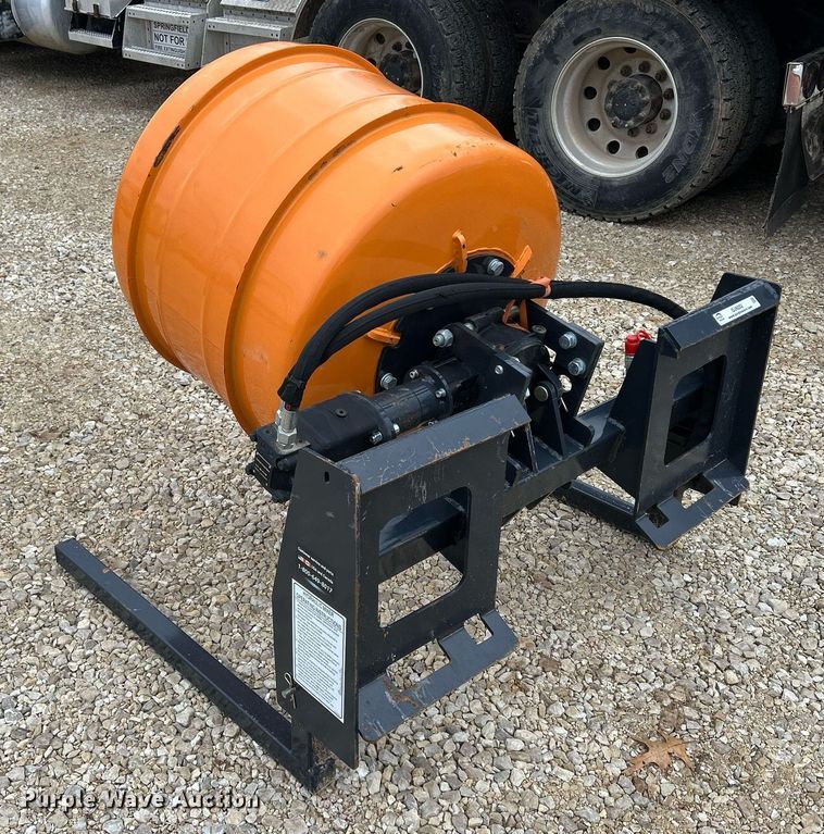 image for item OJ9282 2024 Land Honor CRM-11-65V skid steer concrete mixer