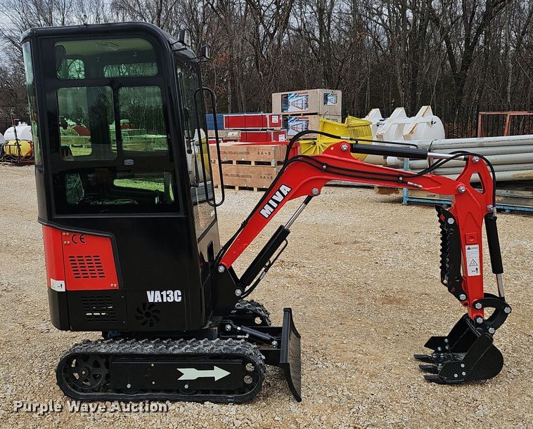 image for item OJ9297 2024 MVA VA13C mini excavator