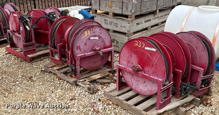 image for item OJ9298 (9) Hydraulic Hose Reels