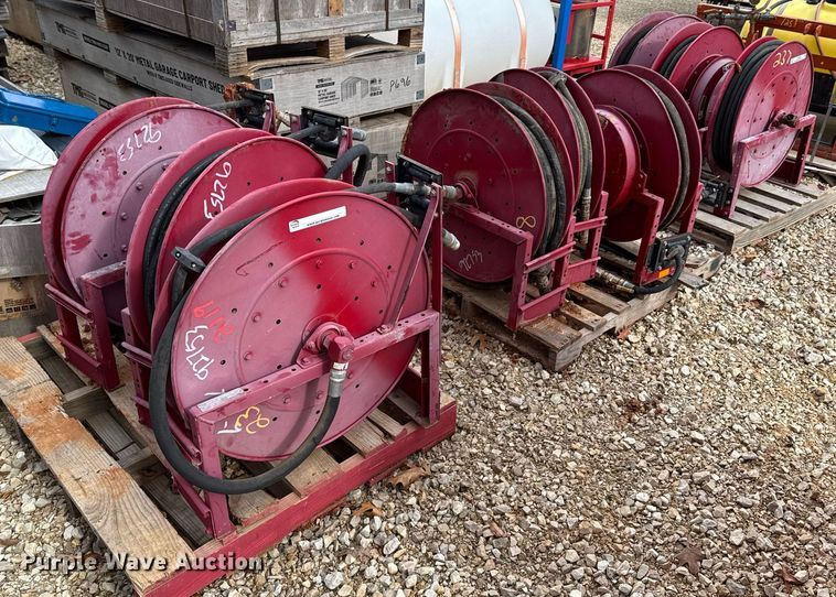 image for item OJ9298 (9) Hydraulic Hose Reels