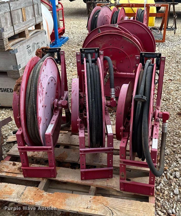 image for item OJ9298 (9) Hydraulic Hose Reels