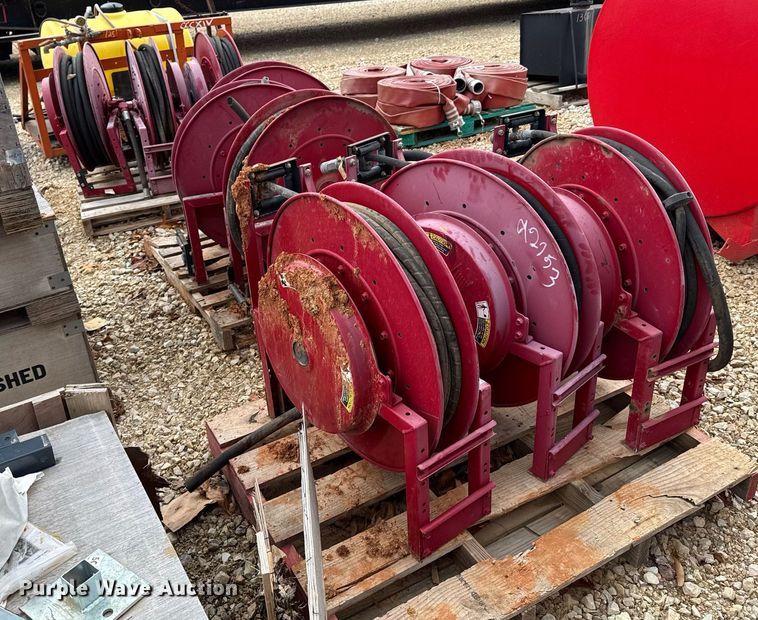 image for item OJ9298 (9) Hydraulic Hose Reels