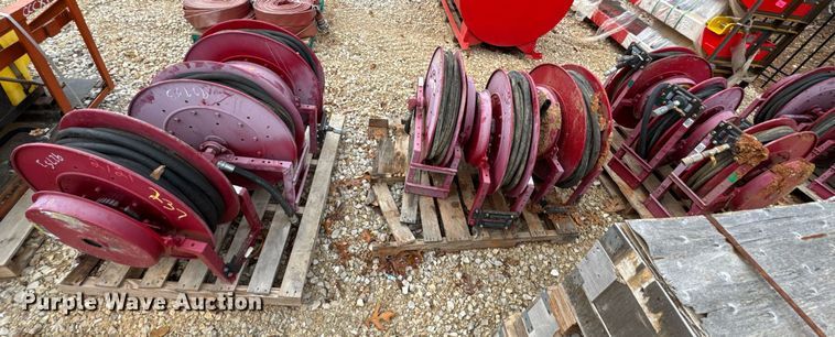 image for item OJ9298 (9) Hydraulic Hose Reels