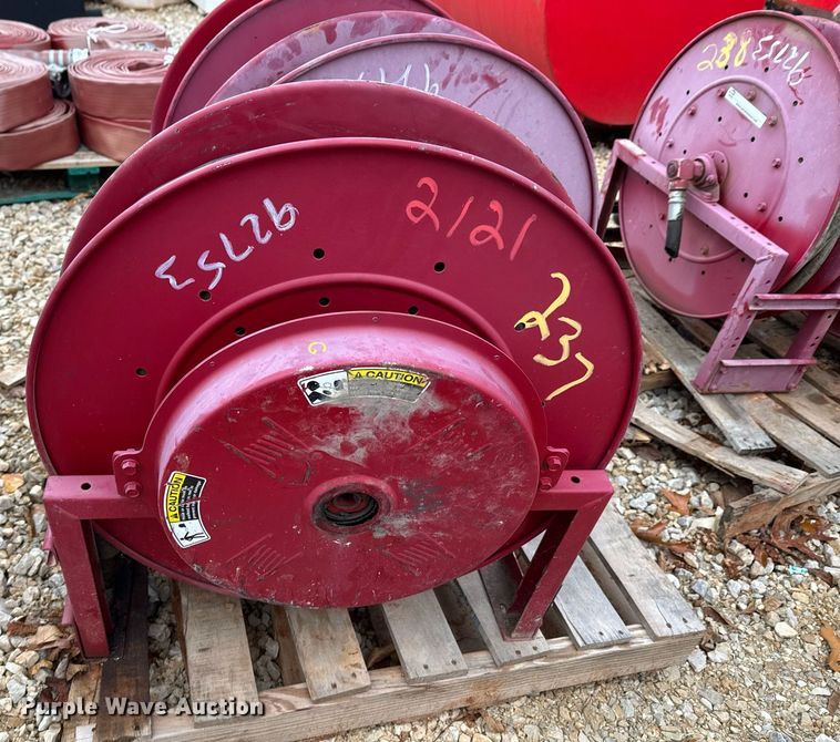 image for item OJ9298 (9) Hydraulic Hose Reels