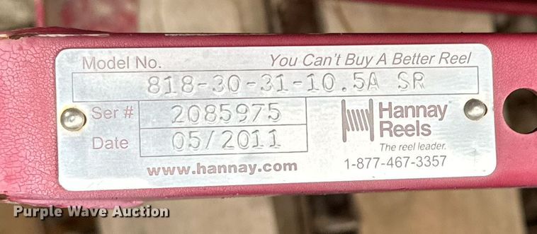 image for item OJ9298 (9) Hydraulic Hose Reels