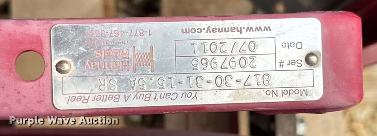 image for item OJ9298 (9) Hydraulic Hose Reels