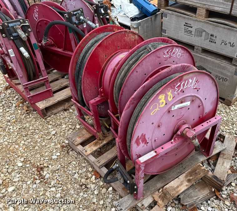 image for item OJ9298 (9) Hydraulic Hose Reels