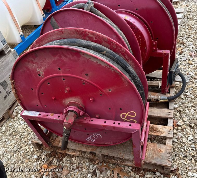 image for item OJ9298 (9) Hydraulic Hose Reels