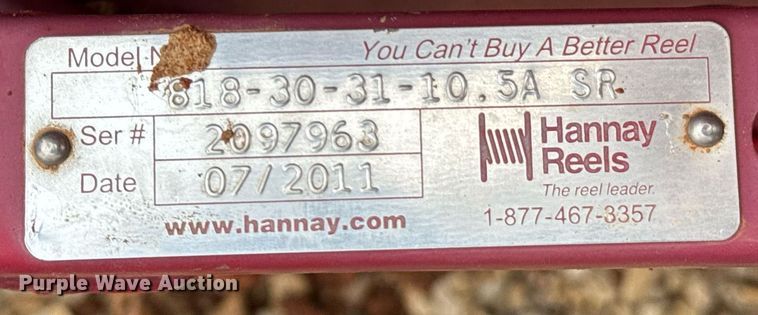 image for item OJ9298 (9) Hydraulic Hose Reels