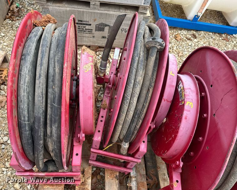 image for item OJ9298 (9) Hydraulic Hose Reels