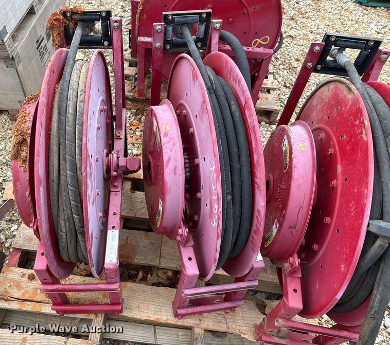 image for item OJ9298 (9) Hydraulic Hose Reels