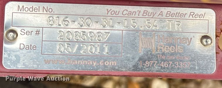 image for item OJ9298 (9) Hydraulic Hose Reels