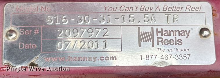 image for item OJ9298 (9) Hydraulic Hose Reels