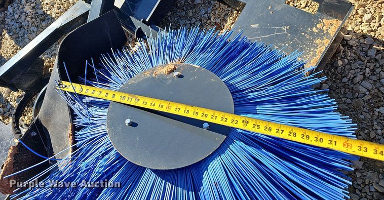 image for item OJ9313 Skid steer gutter broom