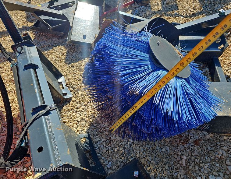 image for item OJ9313 Skid steer gutter broom