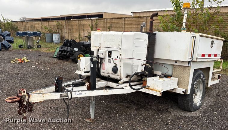 image for item OK9308 2003 US Jetting Inc 4018-300TRL sewer jetter trailer