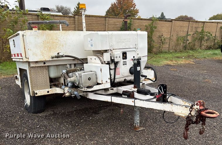 image for item OK9308 2003 US Jetting Inc 4018-300TRL sewer jetter trailer