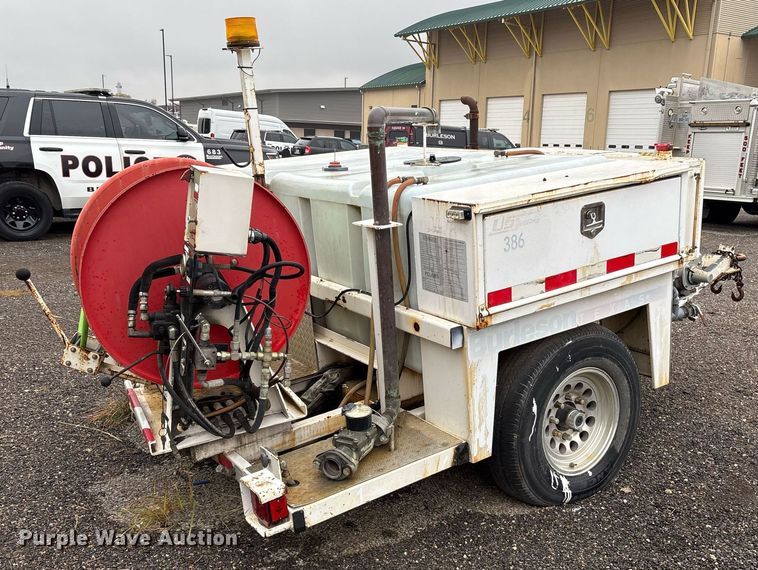 image for item OK9308 2003 US Jetting Inc 4018-300TRL sewer jetter trailer
