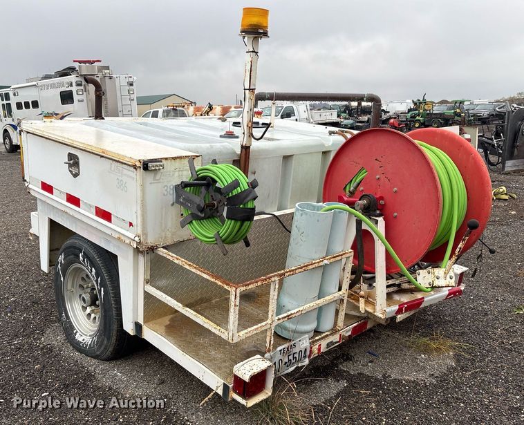 image for item OK9308 2003 US Jetting Inc 4018-300TRL sewer jetter trailer
