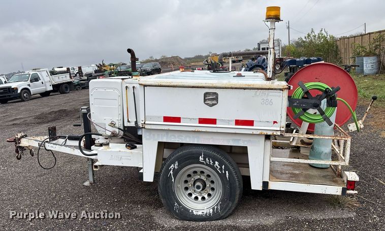 image for item OK9308 2003 US Jetting Inc 4018-300TRL sewer jetter trailer