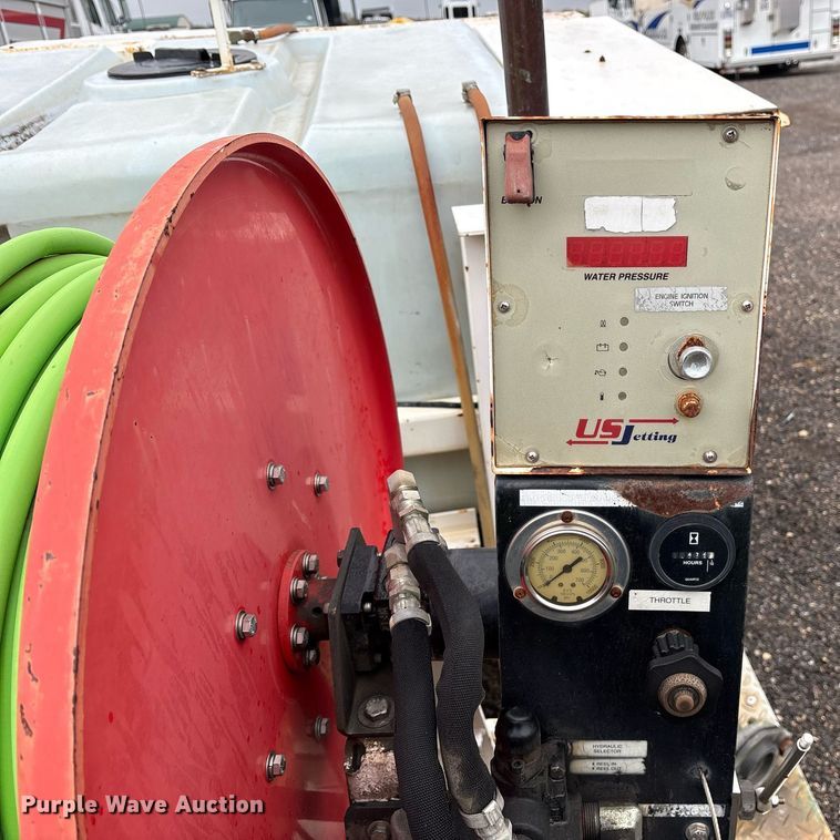 image for item OK9308 2003 US Jetting Inc 4018-300TRL sewer jetter trailer