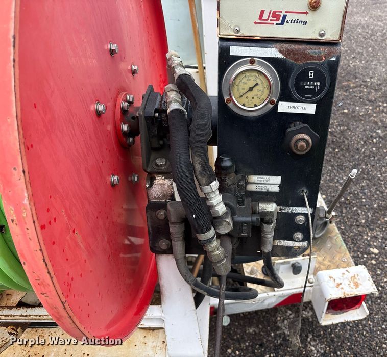 image for item OK9308 2003 US Jetting Inc 4018-300TRL sewer jetter trailer