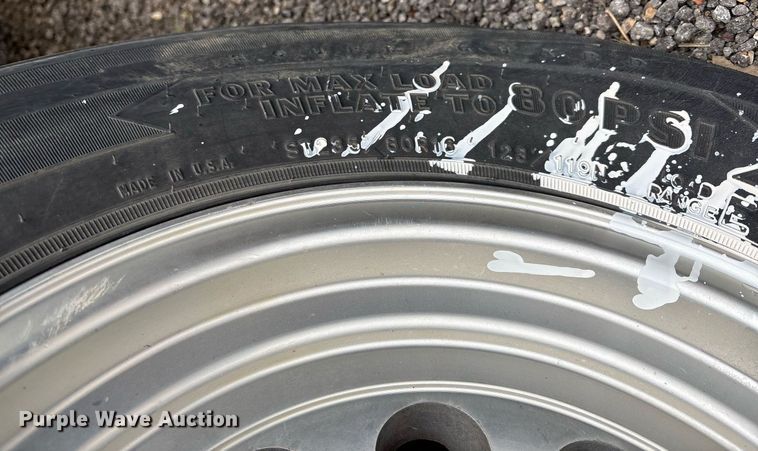 image for item OK9308 2003 US Jetting Inc 4018-300TRL sewer jetter trailer