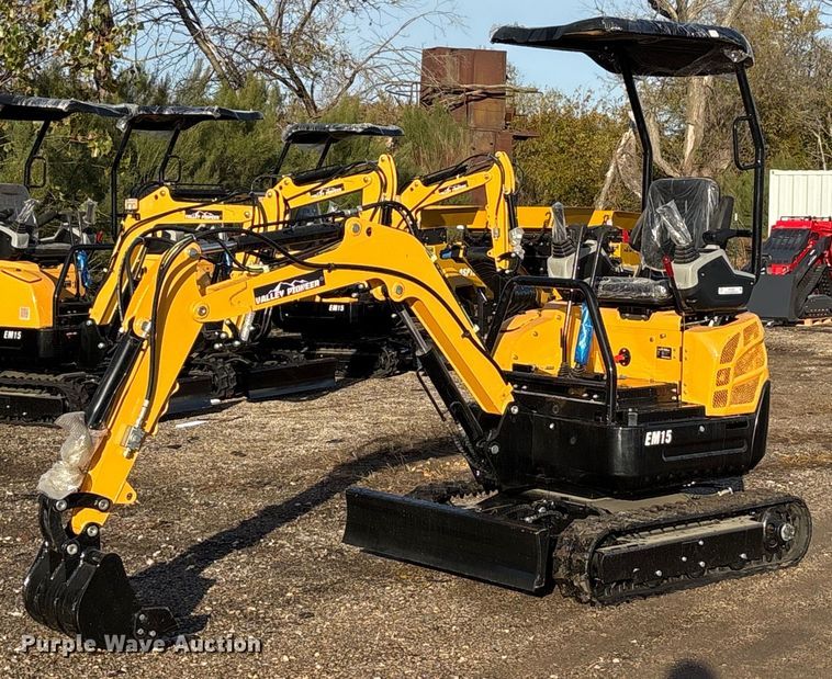 image for item OK9328 2024 Valley Pioneer EM15 mini excavator