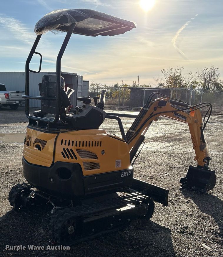 image for item OK9328 2024 Valley Pioneer EM15 mini excavator
