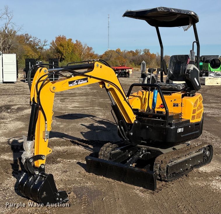 image for item OK9331 2024 Valley Pioneer EM15 mini excavator