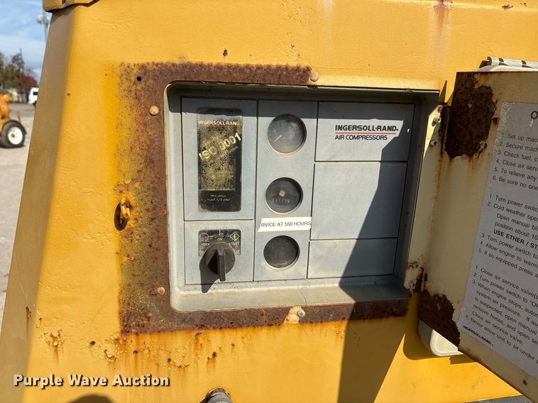 image for item OK9393 2000 Ingersoll-Rand P185WIR air compressor