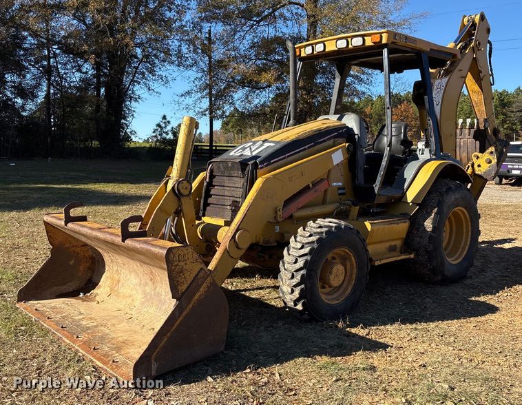 image for item OK9414 2005 Caterpillar 420D backhoe