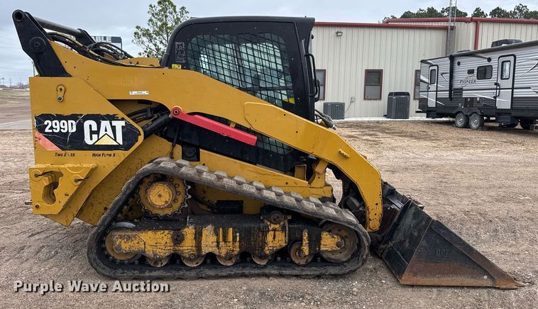 image for item OK9426 2013 Caterpillar 299D tracked skid steer loader