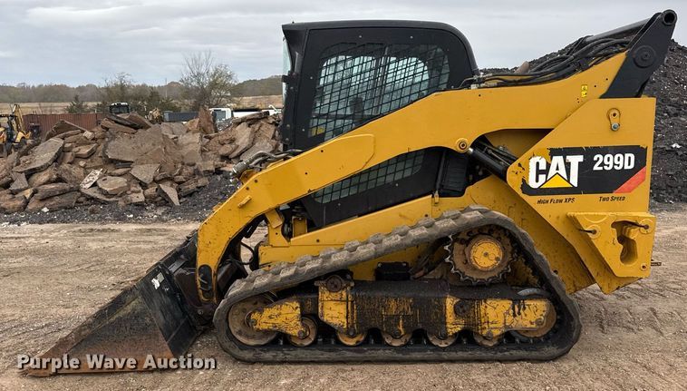 image for item OK9426 2013 Caterpillar 299D tracked skid steer loader