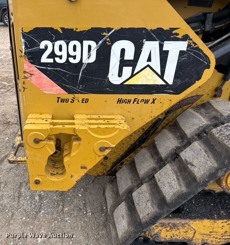 image for item OK9426 2013 Caterpillar 299D tracked skid steer loader