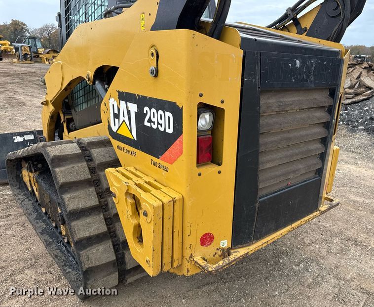 image for item OK9426 2013 Caterpillar 299D tracked skid steer loader