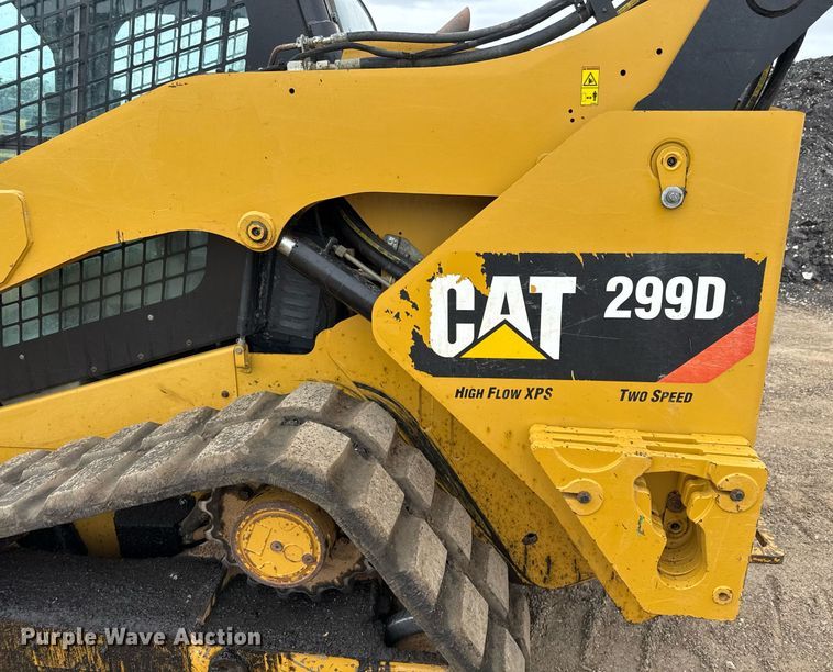 image for item OK9426 2013 Caterpillar 299D tracked skid steer loader