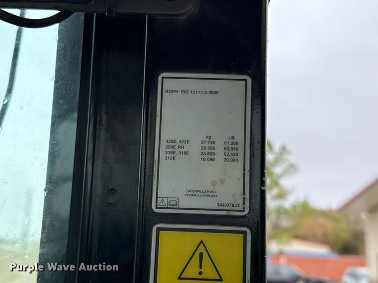 image for item OK9434 2013 Caterpillar 320E L excavator