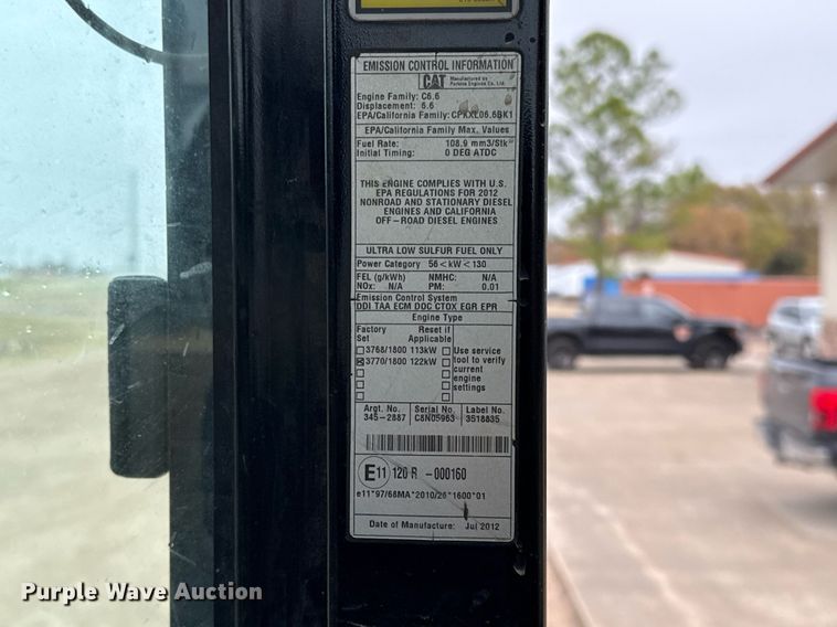 image for item OK9434 2013 Caterpillar 320E L excavator