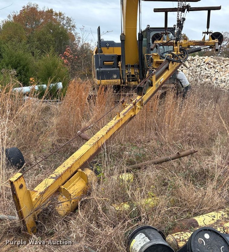image for item OK9438 Black Cat skid steer post driver