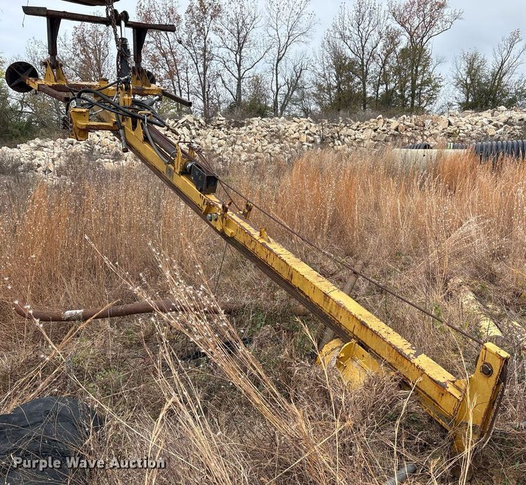 image for item OK9438 Black Cat skid steer post driver
