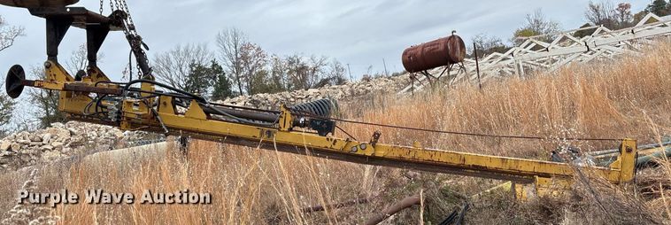 image for item OK9438 Black Cat skid steer post driver