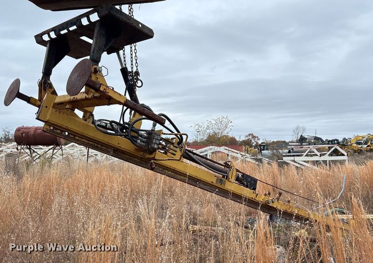 image for item OK9438 Black Cat skid steer post driver